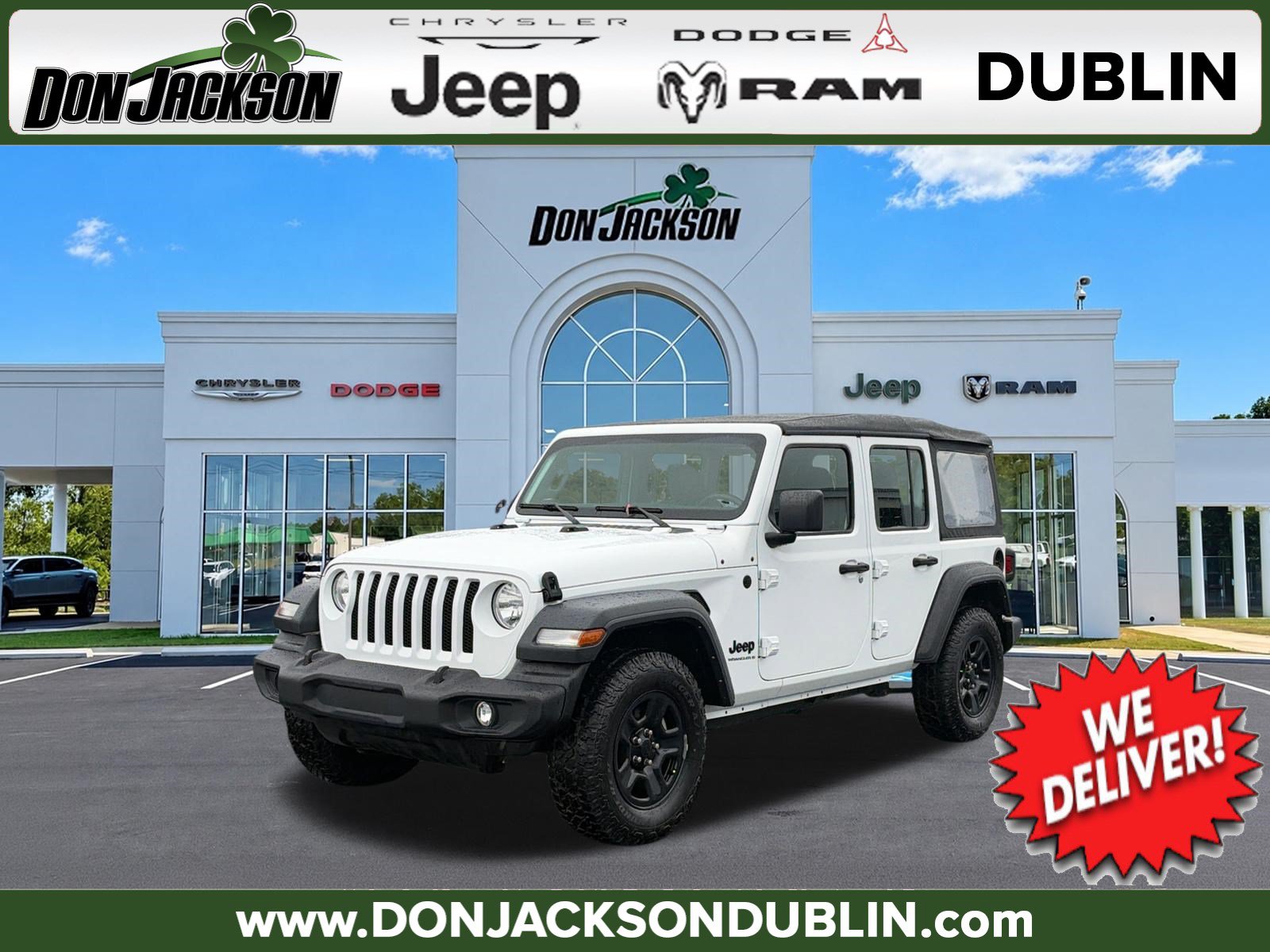 Used 2023 Jeep Wrangler Unlimited Sport