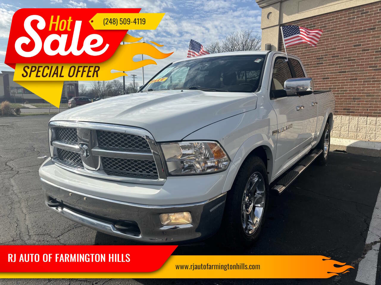 Used 2012 RAM 1500 Laramie w/ Protection Group image 1