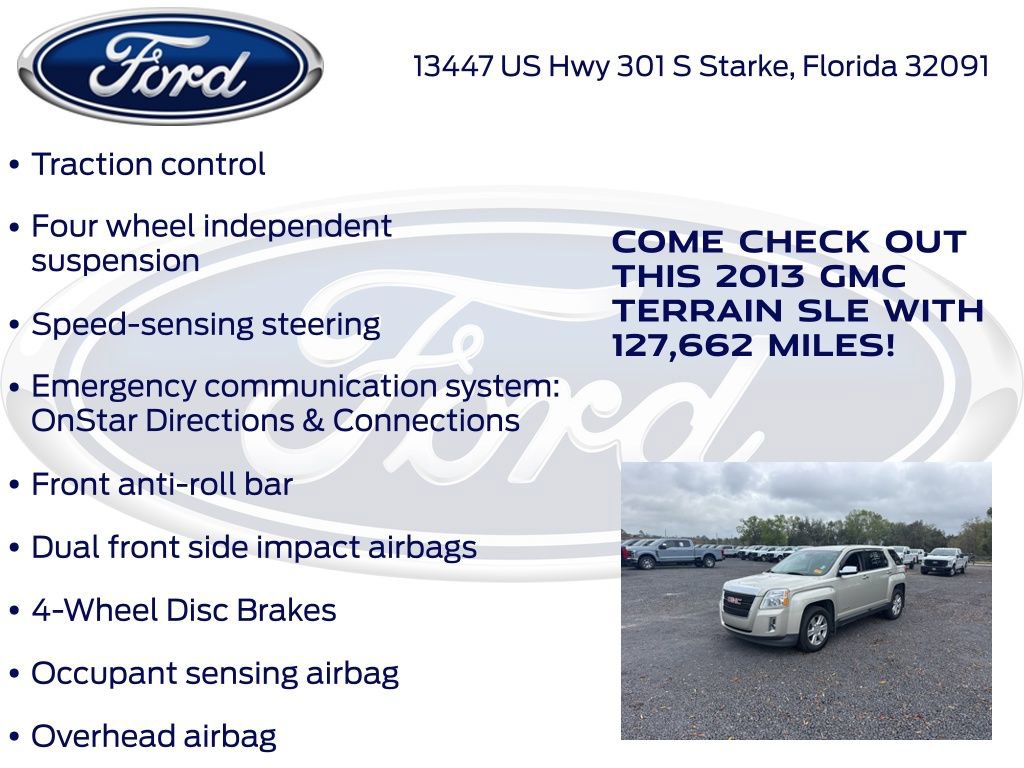 Used 2013 GMC Terrain SLE w/ LPO, Chrome Package image 23