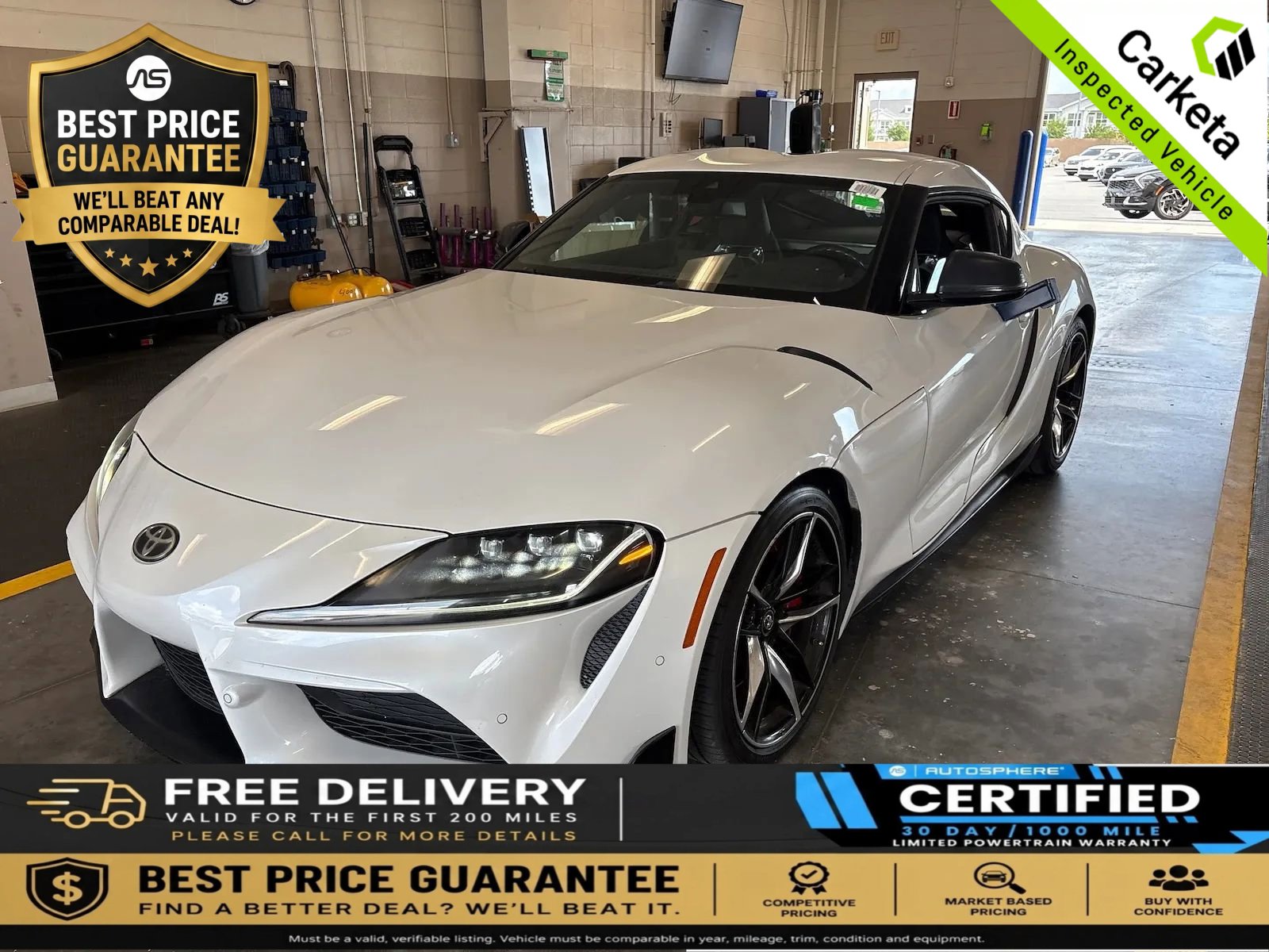 Used 2020 Toyota Supra Premium w/ Driver Assist Package RWD image 1