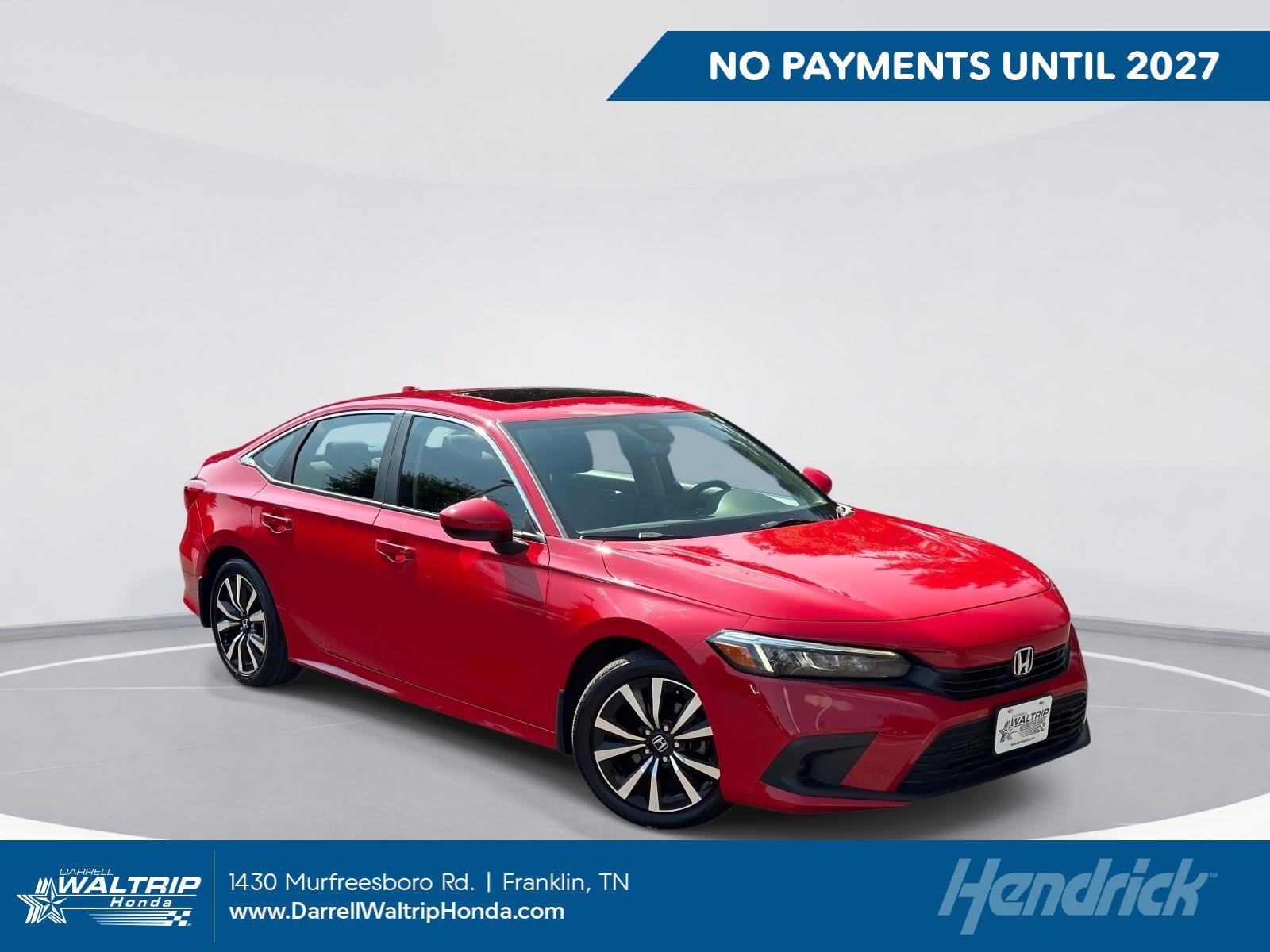 Certified 2023 Honda Civic EX image 1