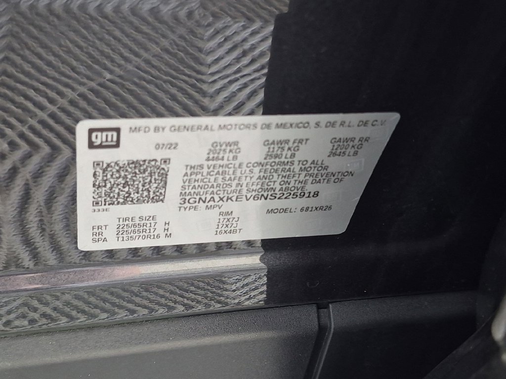 Certified 2022 Chevrolet Equinox LT FWD image 40