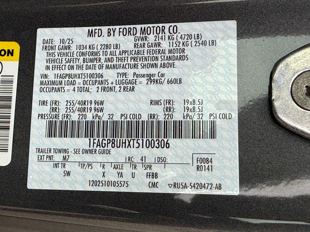 New 2026 Ford Mustang Premium image 27