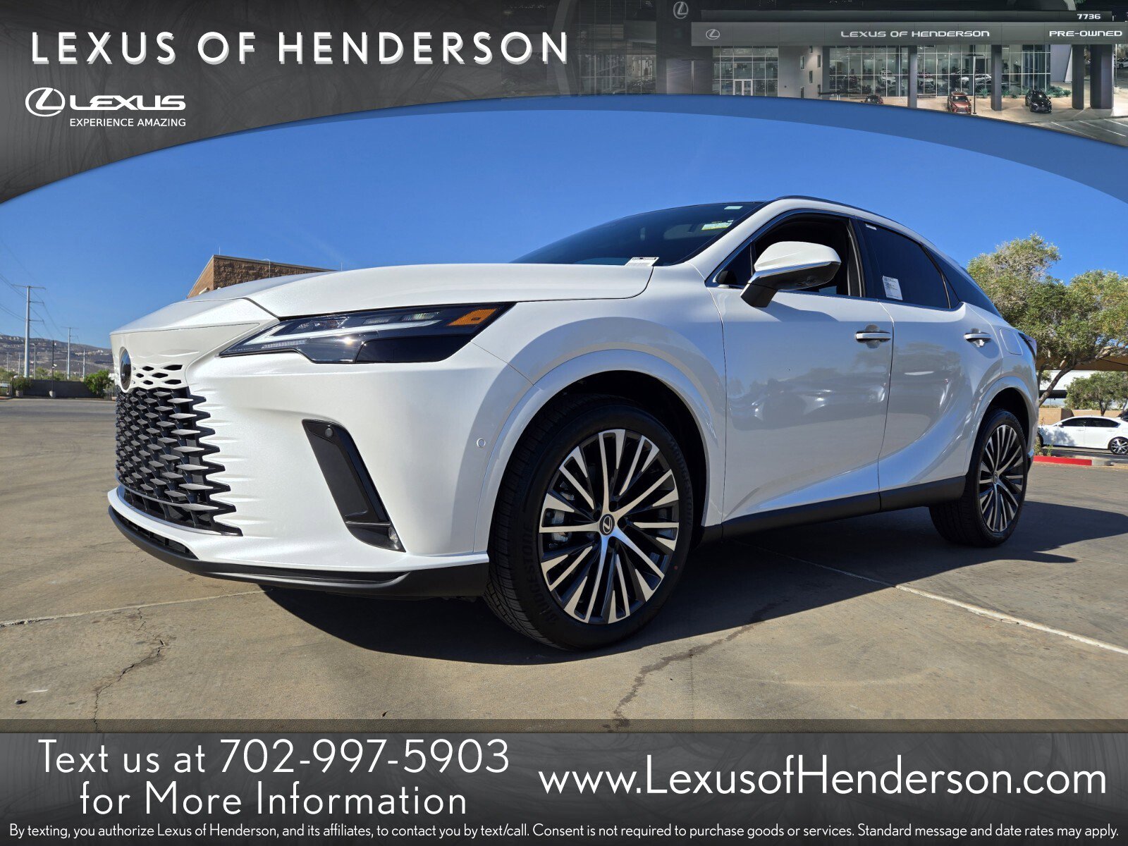 New 2026 Lexus RX 350h AWD/4WD image 1