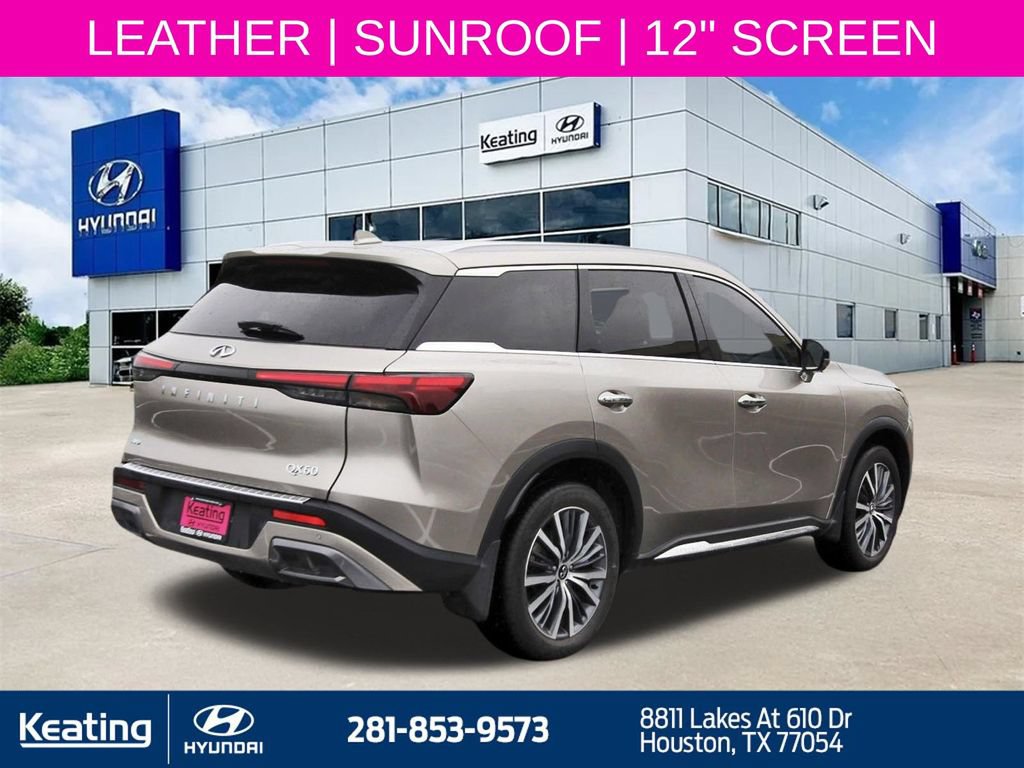 Used 2023 INFINITI QX60 Sensory w/ Vision Package AWD/4WD image 5