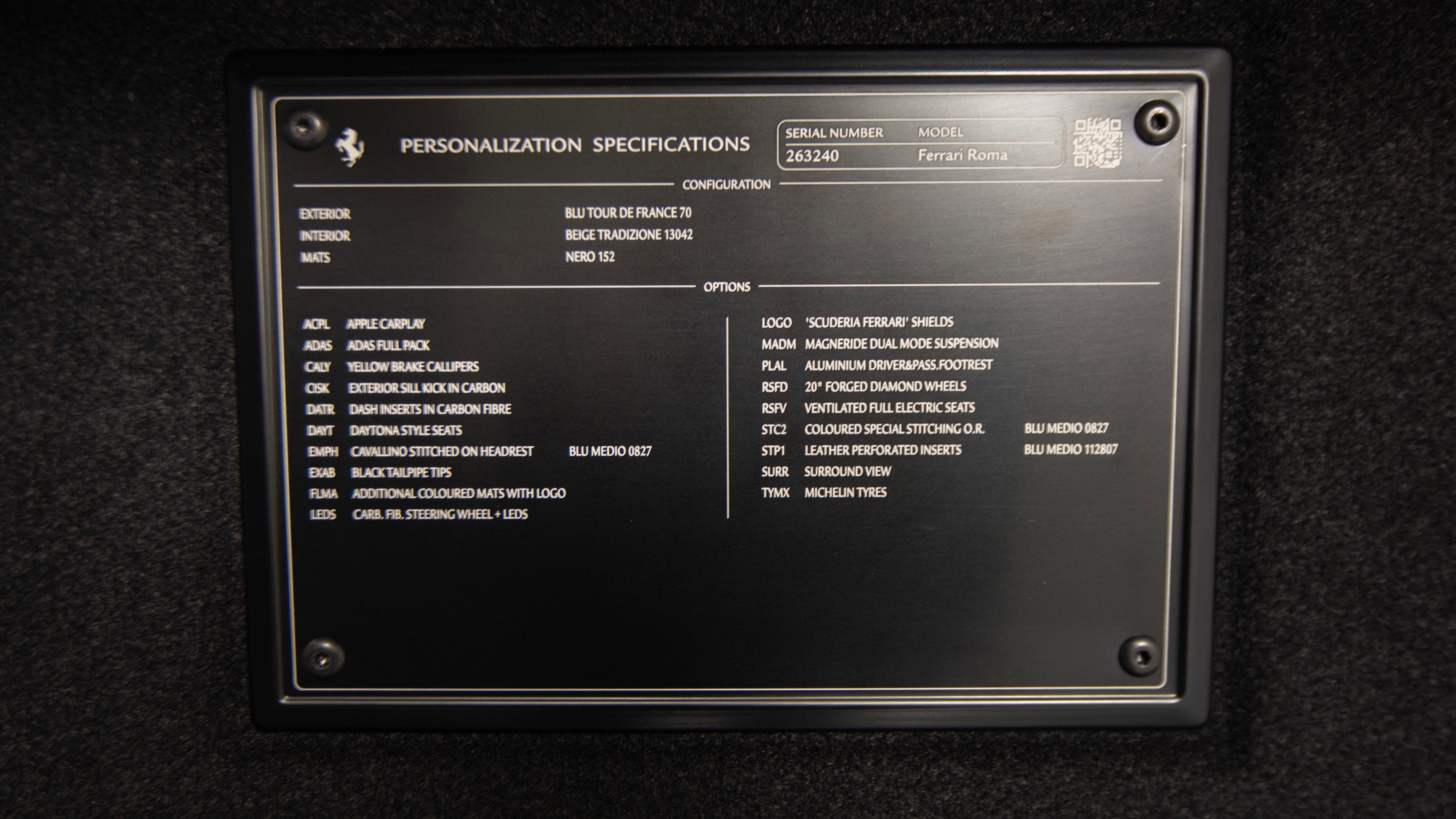 Certified 2021 Ferrari Roma image 50