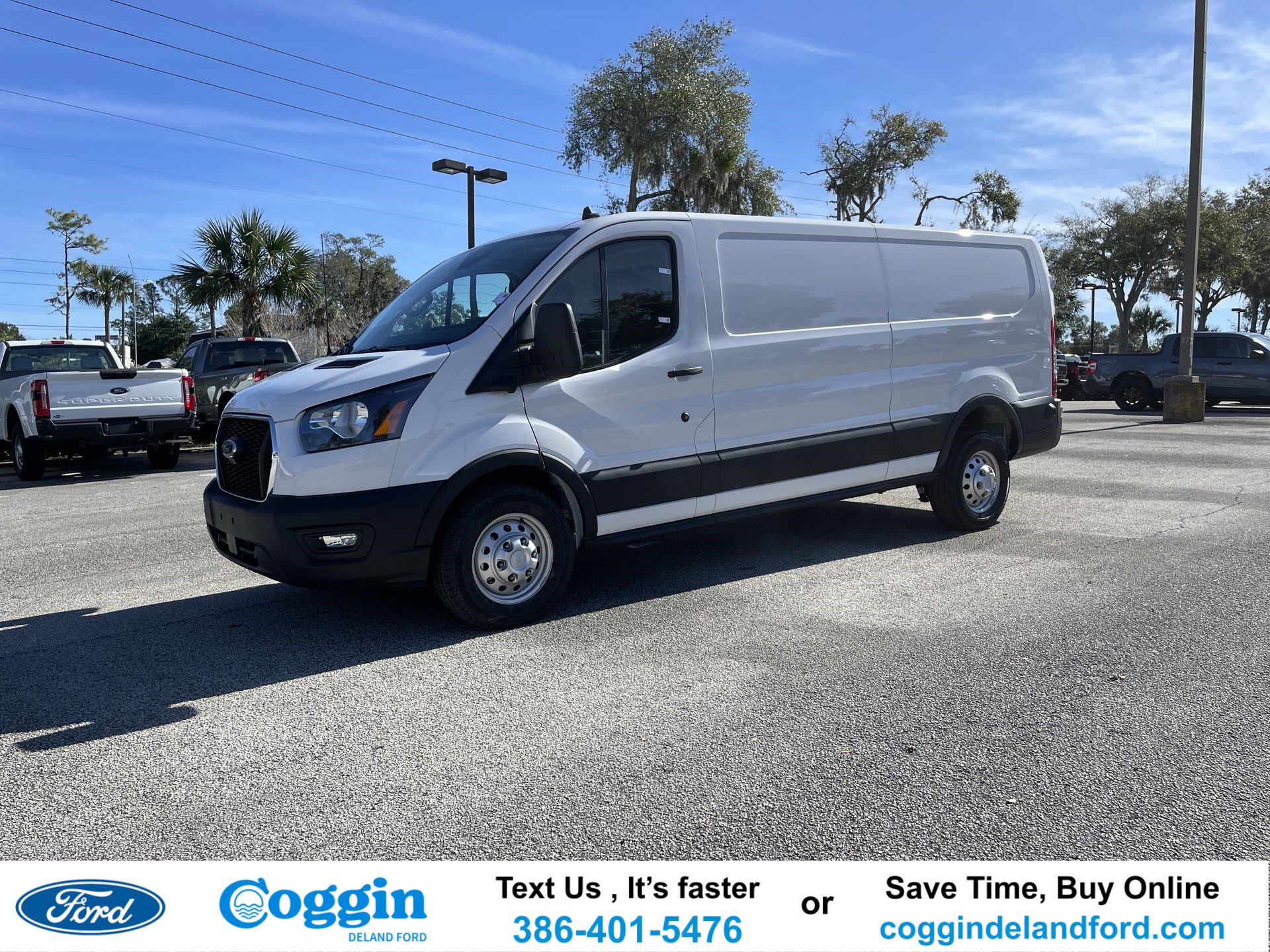 New 2024 Ford Transit 150 Low Roof AWD w/ Exterior Upgrade Package