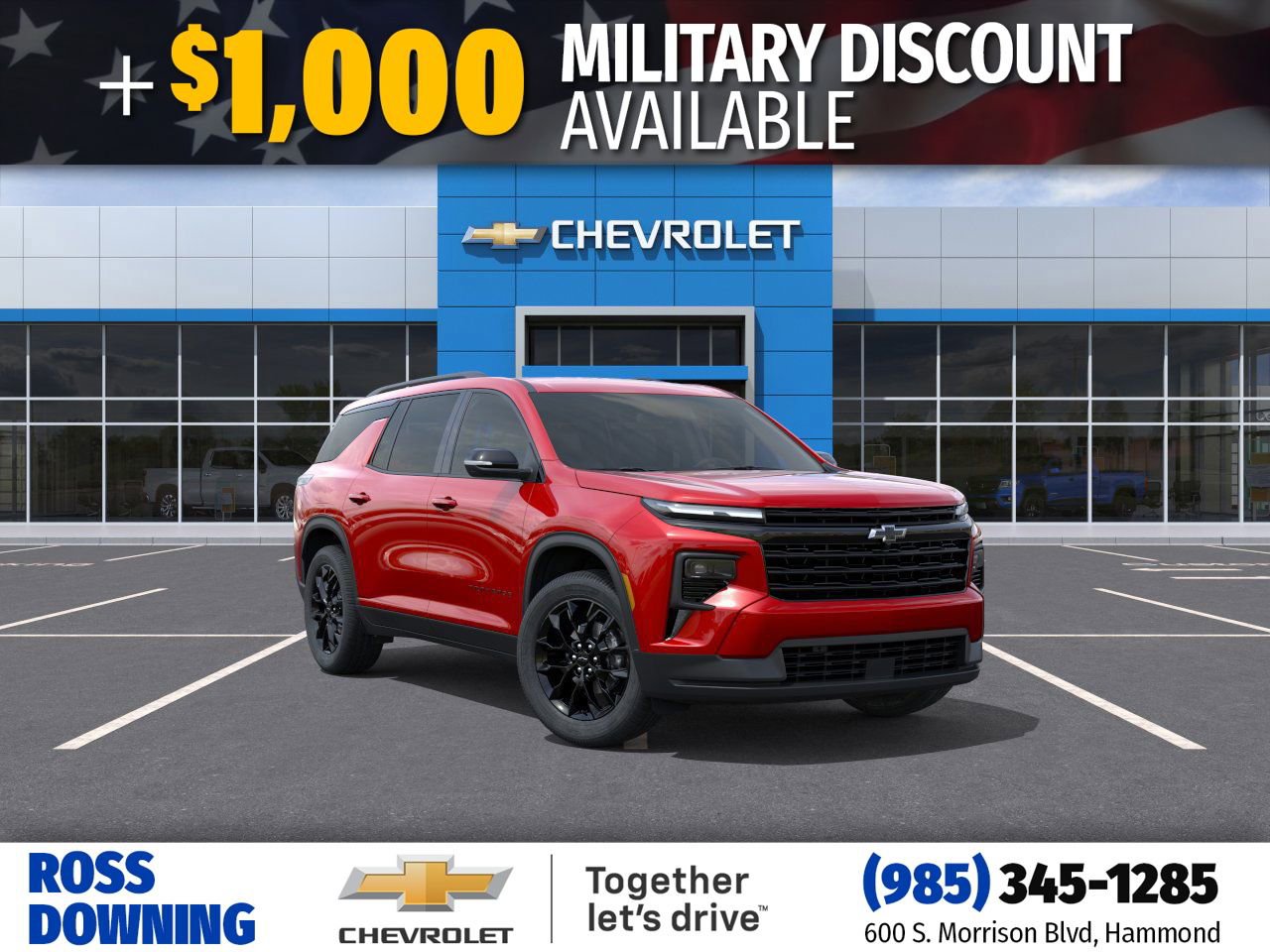 New 2026 Chevrolet Traverse LT w/ Midnight/Sport Edition