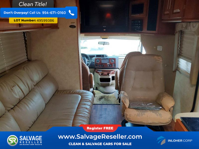 Used 2011 Ford E-450 and Econoline 450 Super Duty w/ Motorhome Prep Pkg RWD image 7