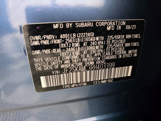 Certified 2024 Subaru Forester Touring image 40