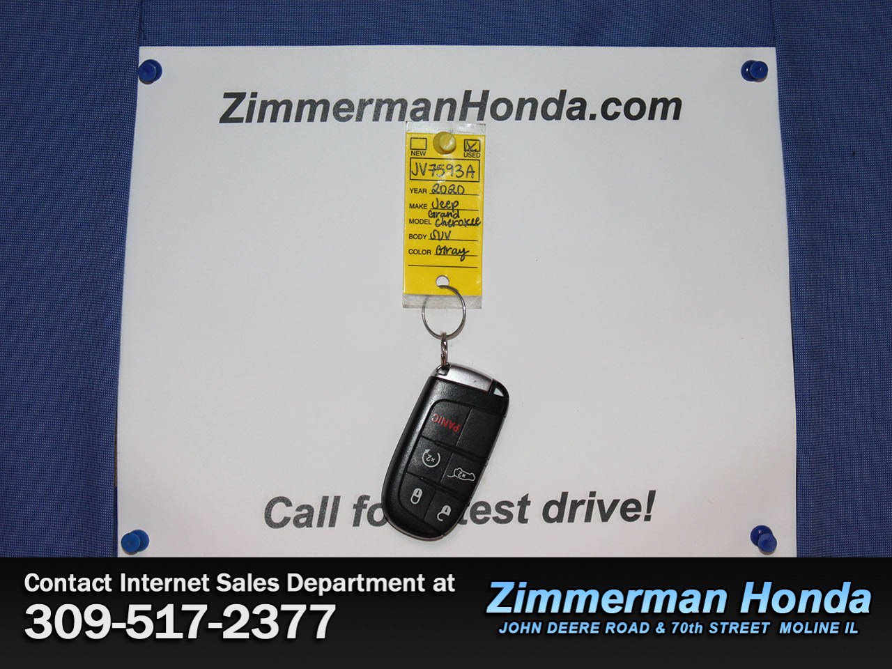 Used 2020 Jeep Grand Cherokee Overland AWD/4WD image 26