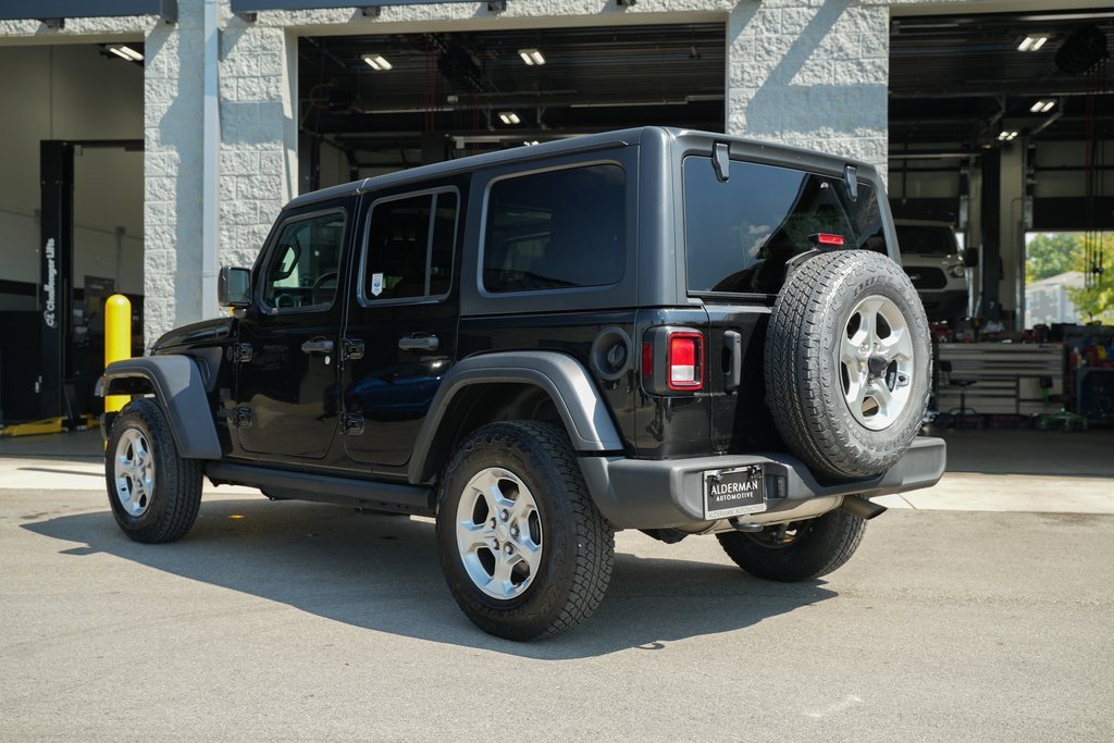 Used 2021 Jeep Wrangler Unlimited Sport image 12
