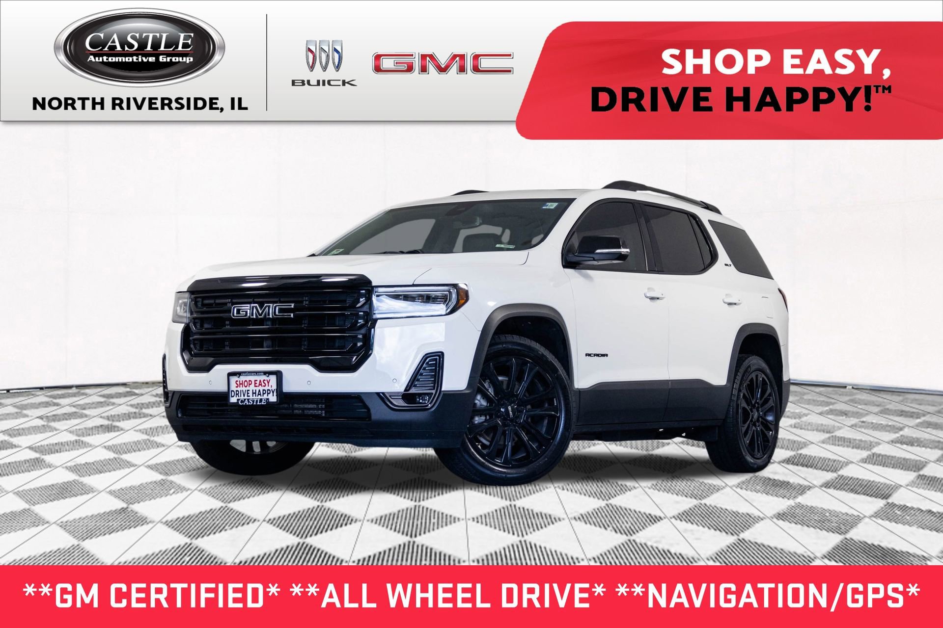 Certified 2022 GMC Acadia SLT w/ Elevation Edition