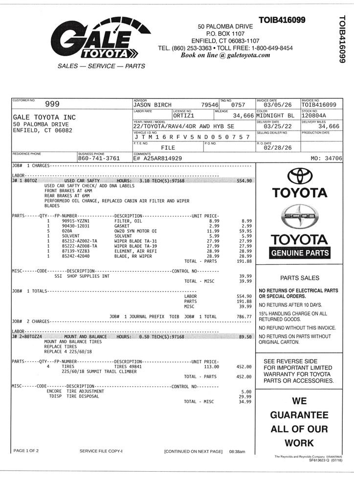 Used 2022 Toyota RAV4 SE w/ Convenience Package image 11