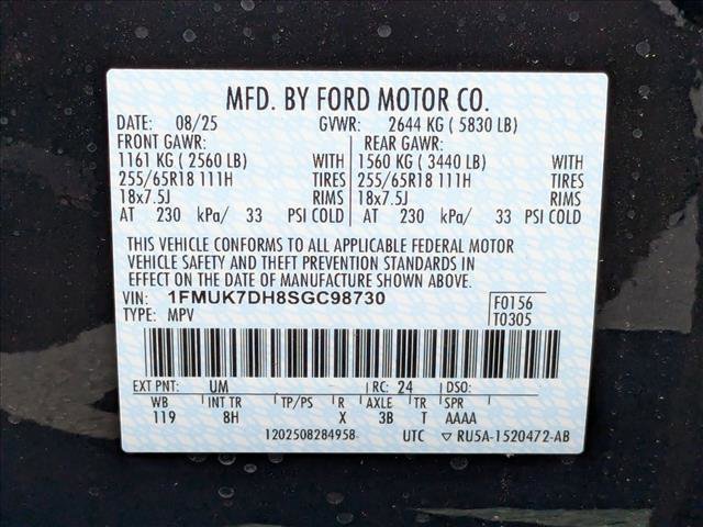 New 2025 Ford Explorer Active image 17