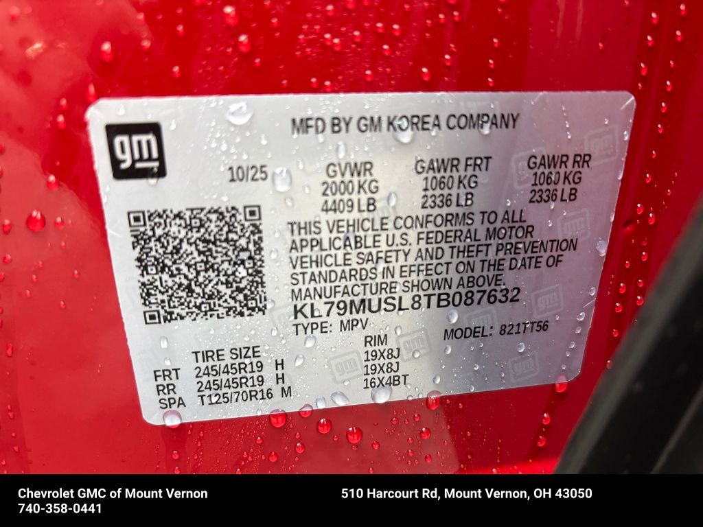 New 2026 Chevrolet TrailBlazer RS w/ Convenience Package image 29