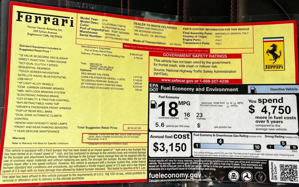 Used 2016 Ferrari California T image 83