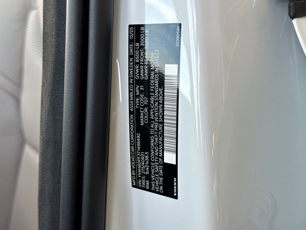 New 2026 Volvo XC90 T8 Ultra w/ Lounge Package image 29