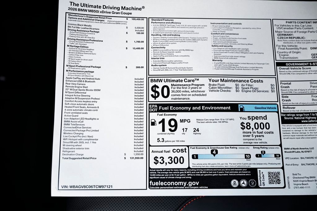New 2026 BMW M850i xDrive image 41