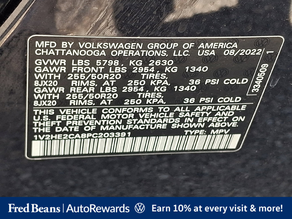 Used 2023 Volkswagen Atlas Cross Sport SE AWD/4WD image 33