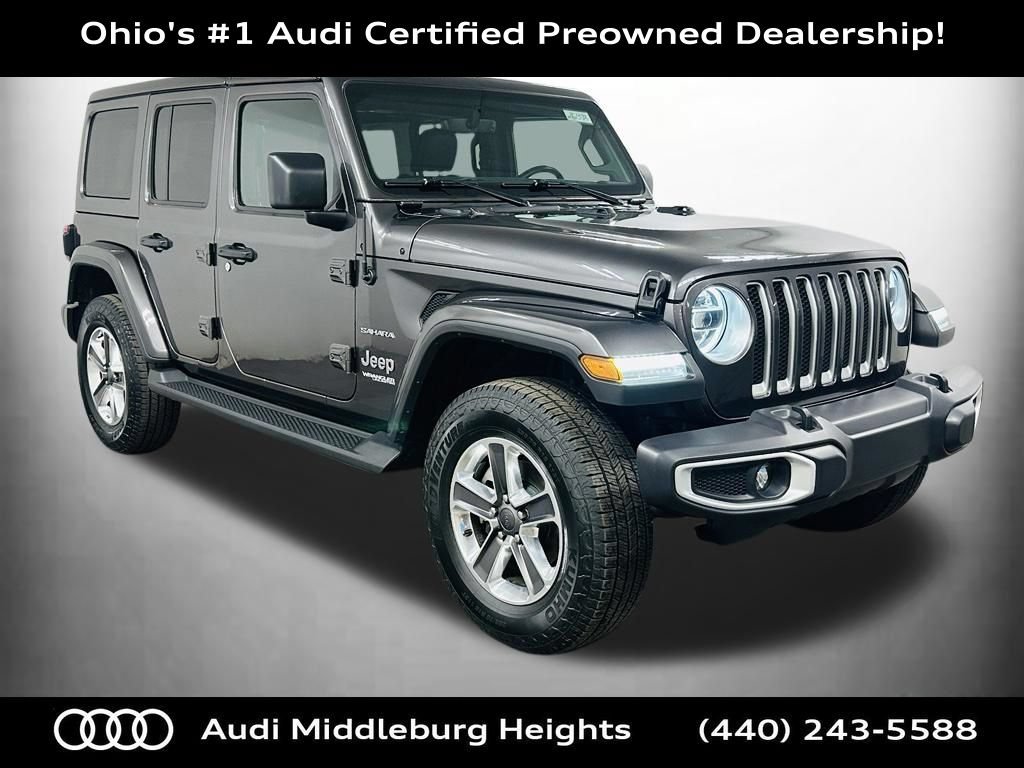 Used 2021 Jeep Wrangler Unlimited Sahara AWD/4WD image 1