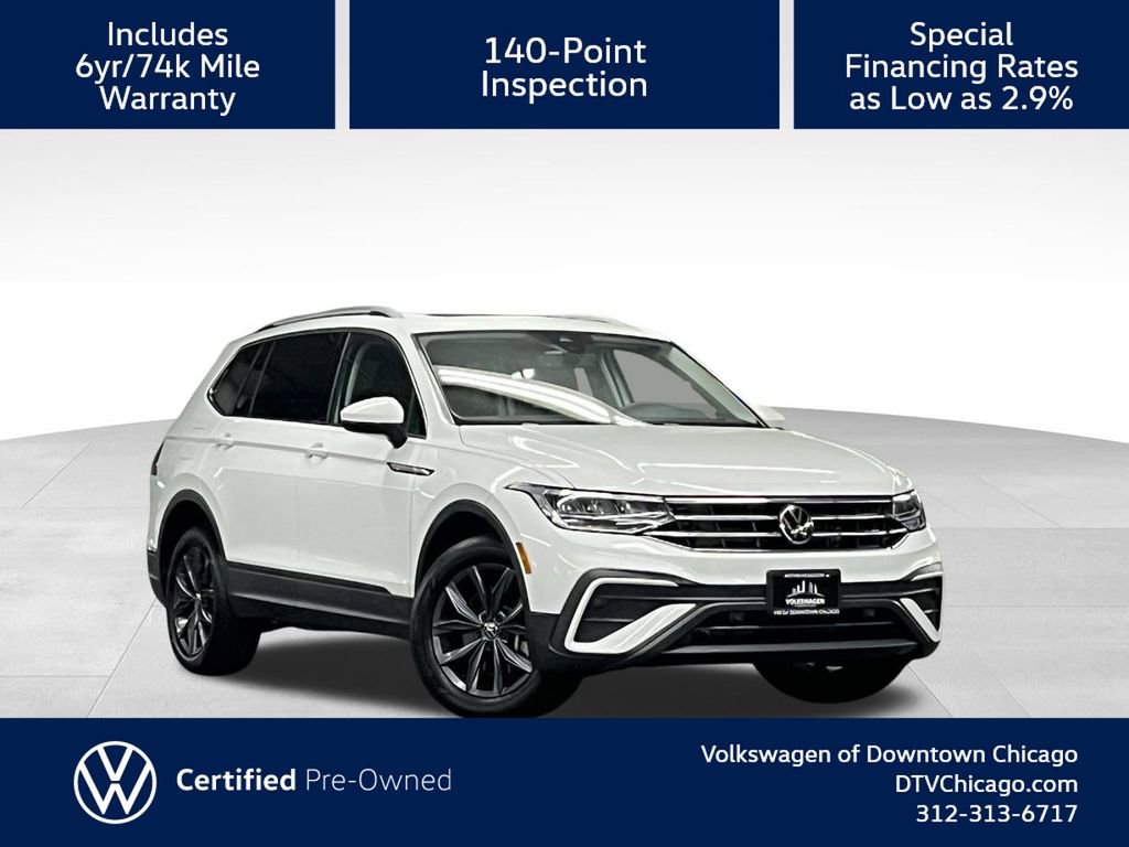 Used 2022 Volkswagen Tiguan SE