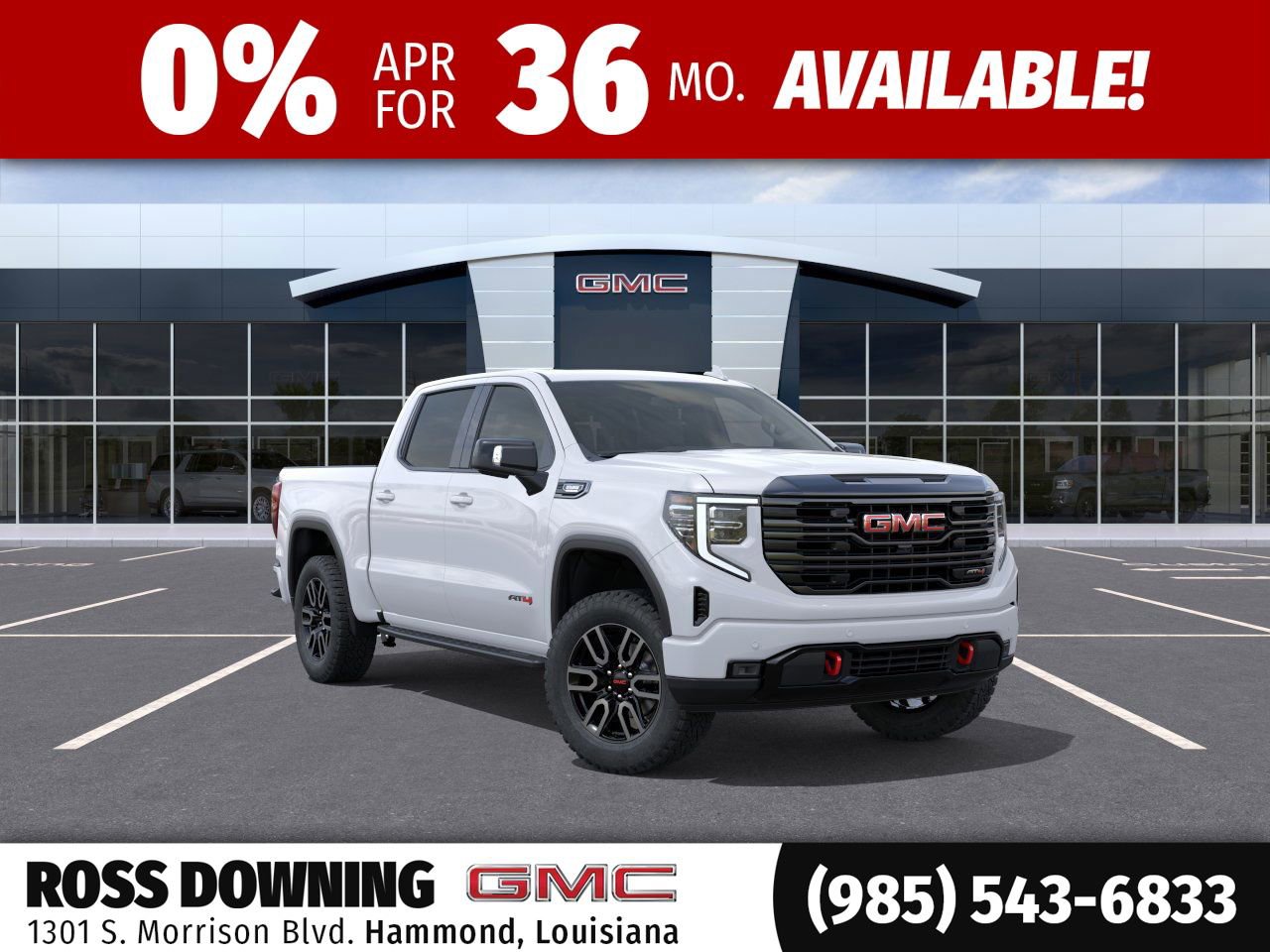 New 2026 GMC Sierra 1500 AT4 w/ AT4 Premium Package