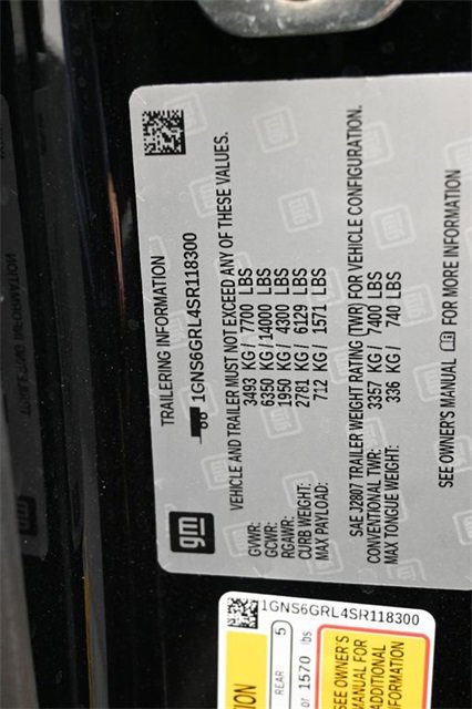 Used 2025 Chevrolet Suburban High Country w/ LPO, Illumination Package image 32