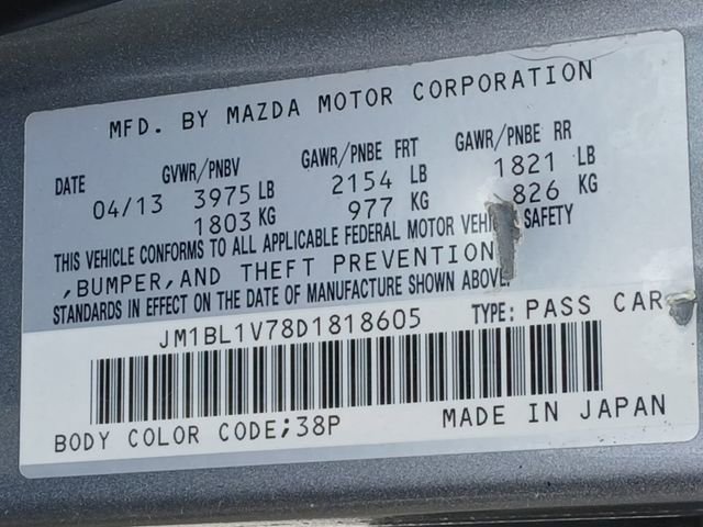 Used 2013 MAZDA MAZDA3 i Touring image 16