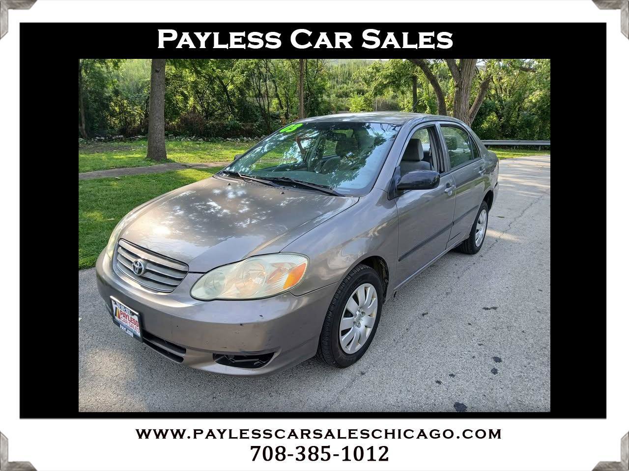 Used 2003 Toyota Corolla CE