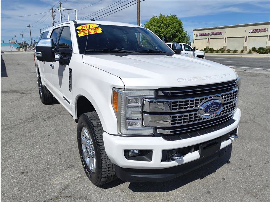 Used 2017 Ford F350 Platinum w/ Platinum Ultimate Package AWD/4WD image 2