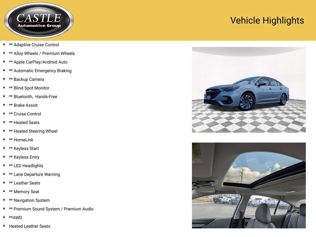 Used 2025 Subaru Legacy Limited AWD/4WD image 4