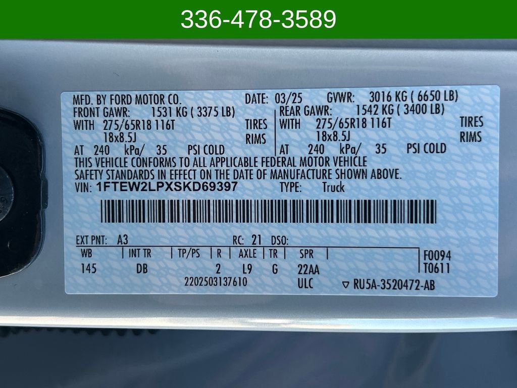 Used 2025 Ford F150 STX image 31