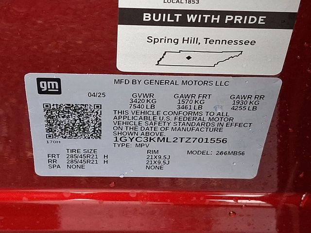 New 2026 Cadillac Vistiq Luxury w/ LPO, Floor Liner Package image 17