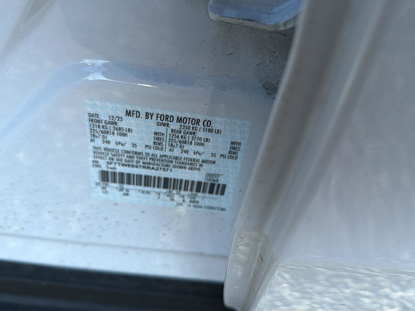 Certified 2024 Ford Maverick Lariat w/ Black Appearance Package image 13