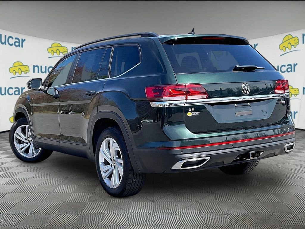 Used 2021 Volkswagen Atlas SE AWD/4WD image 4