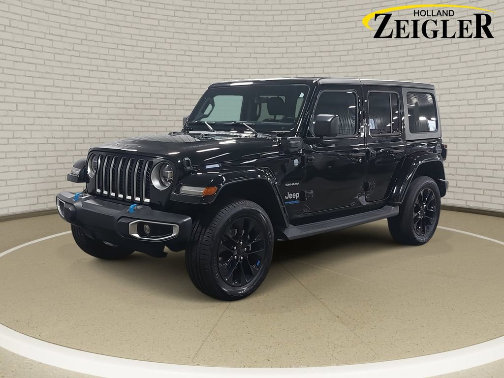 Used 2022 Jeep Wrangler Unlimited Sahara w/ Cold Weather Group image 1