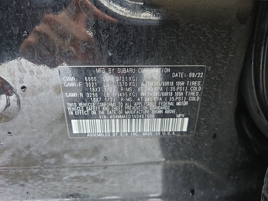 Used 2022 Subaru Ascent Premium w/ Convenience Package image 31