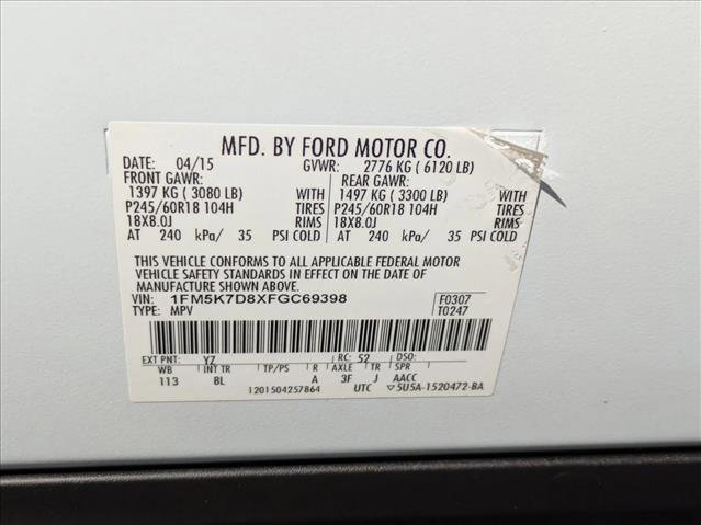 Used 2015 Ford Explorer XLT image 24