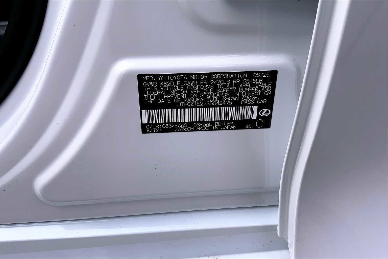 New 2025 Lexus IS 350 F Sport image 22