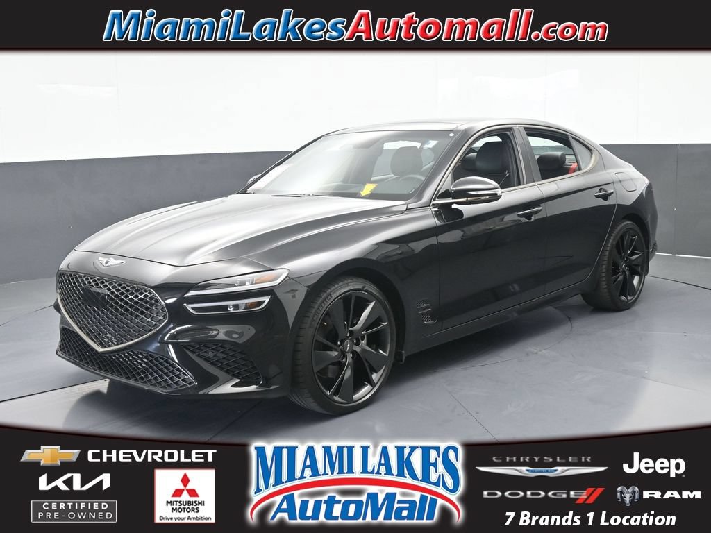 Used 2023 Genesis G70 2.0T w/ Sport Prestige Package