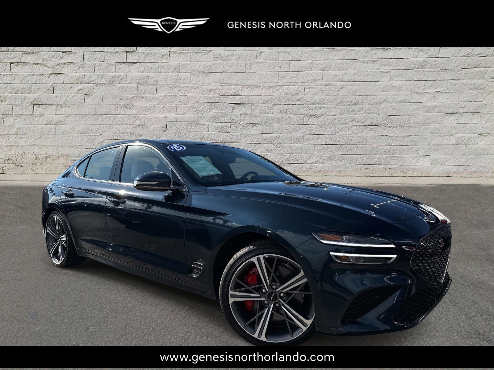 Certified 2025 Genesis G70 2.5T w/ Sport Prestige Package image 1