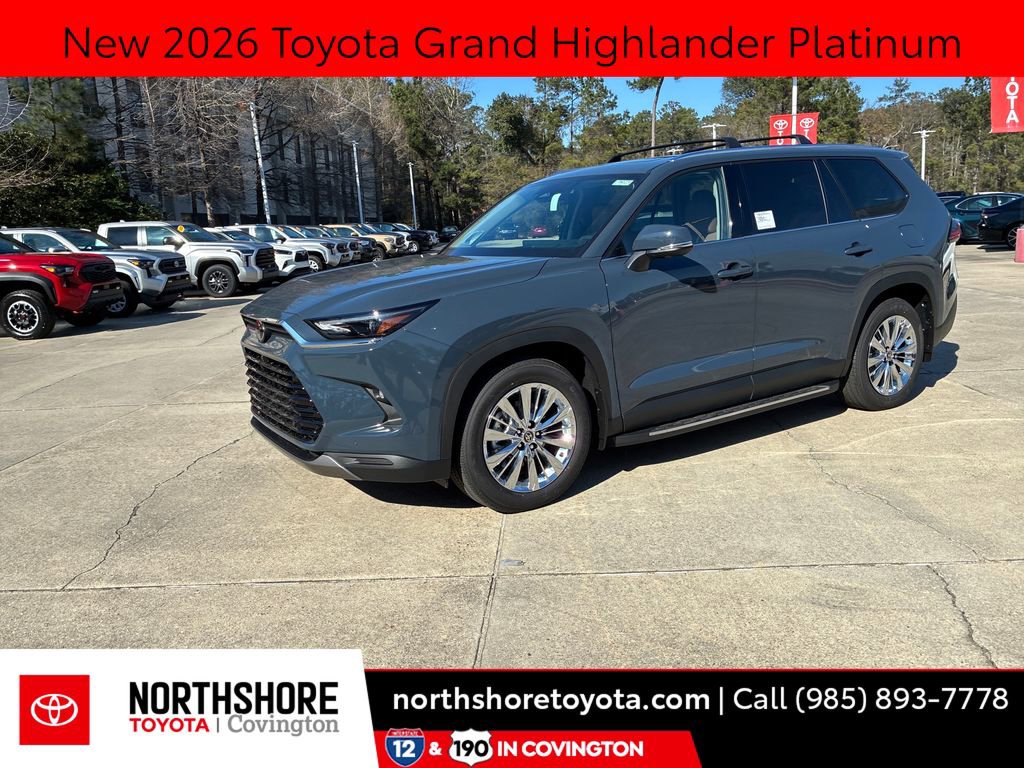 New 2026 Toyota Grand Highlander Platinum