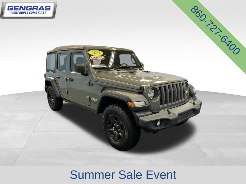Used 2021 Jeep Wrangler Unlimited Sport