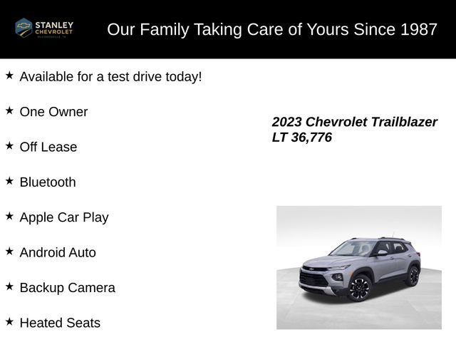 Used 2023 Chevrolet TrailBlazer LT w/ Convenience Package FWD image 9