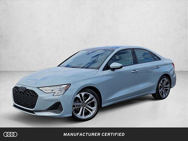 Certified 2025 Audi A3 2.0T Premium w/ Black Optic Package image 1