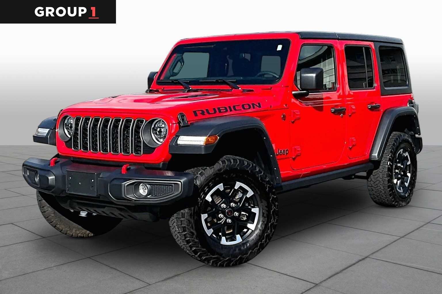 Used 2025 Jeep Wrangler Unlimited Rubicon AWD/4WD image 1
