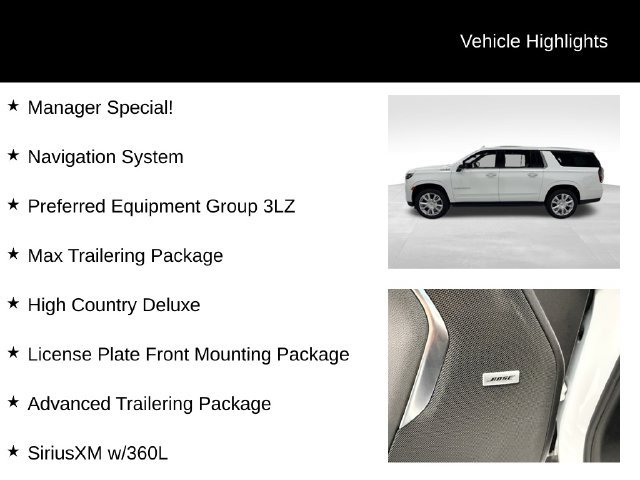 Certified 2024 Chevrolet Suburban High Country AWD/4WD image 27