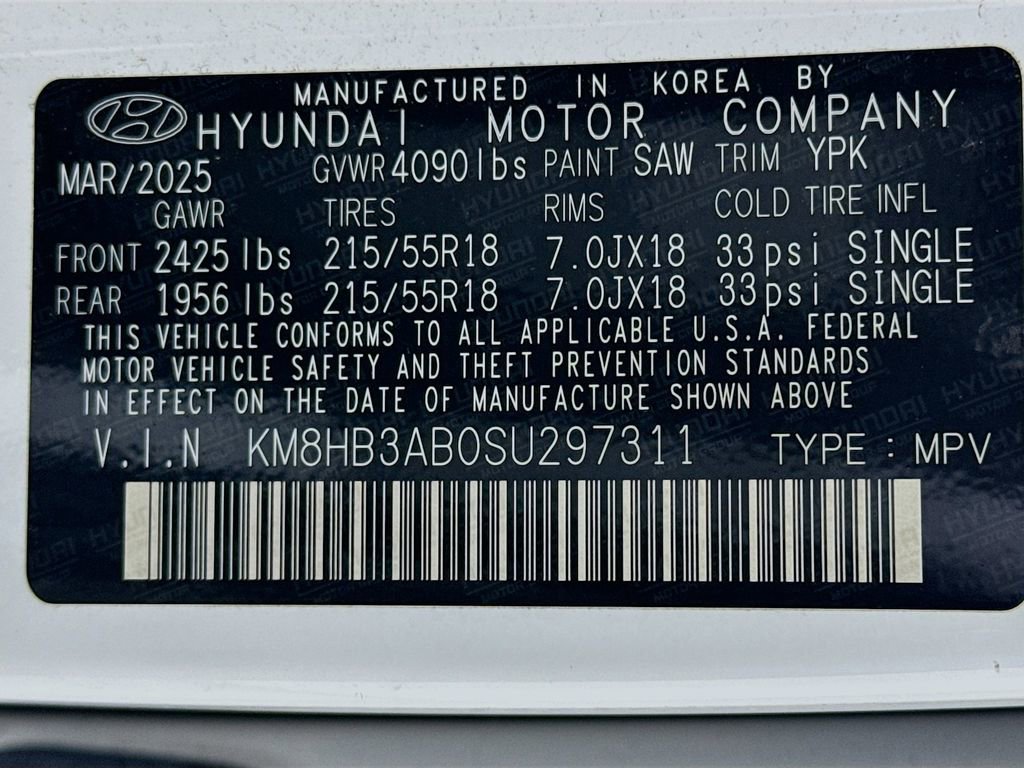 Used 2025 Hyundai Kona SEL FWD image 33