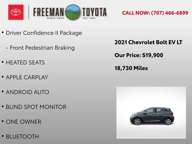 Used 2021 Chevrolet Bolt LT FWD image 10